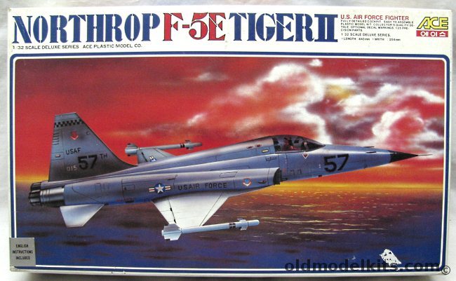 Ace 1/32 Northrop F-5E Tiger II (ex-Hasegawa), 1041 plastic model kit